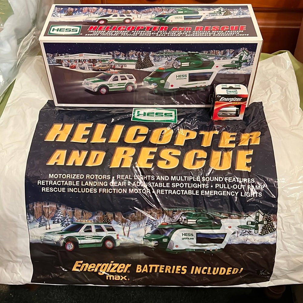 Hess 2012 helicopter and rescue UNOPENED